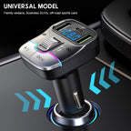 Car Bluetooth MP3 Player Fast Charging Charger, GZ01