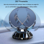 BaiLe Magnetic Car Phone Holder Universal Car Dashboard Fixed Navigation Bracket, Sticker Black