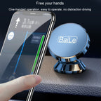 BaiLe Magnetic Car Phone Holder Universal Car Dashboard Fixed Navigation Bracket, Sticker Silver, Sticker Black, Buckle Silver, Buckle Black