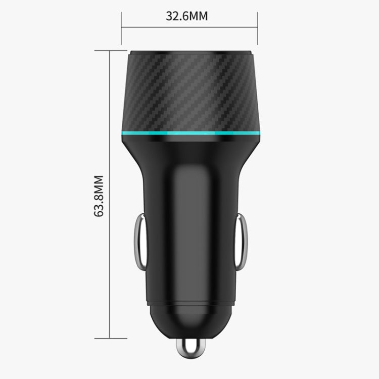 QIAKEY Dual Fast Charging Charger One To Two Cigarette Lighter, TH218 36W, TH219 48W, TH215 43W, TH229 95W