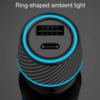 QIAKEY Dual Fast Charging Charger One To Two Cigarette Lighter, TH218 36W, TH219 48W, TH215 43W, TH229 95W
