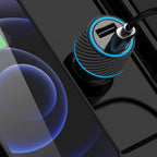 QIAKEY Dual Fast Charging Charger One To Two Cigarette Lighter, TH218 36W, TH219 48W, TH215 43W, TH229 95W