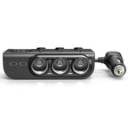 120W Digital Display Cigarette Lighter Car Fast Charging Charger