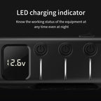 120W Digital Display Cigarette Lighter Car Fast Charging Charger