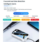 5 In 1  Air Quality Monitor TVOC HCHO CO2 Detector Temperature Humidity Tester, D7