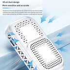 5 In 1  Air Quality Monitor TVOC HCHO CO2 Detector Temperature Humidity Tester, D7