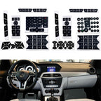 For Mercedes-Benz CLS/C218/SLK/W172/W204/GLK Air Conditioning Button Repair Sticker