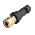 For Karcher K2-K7 Series High Pressure Washer Foam Lance Adapter, 1/4 Female Connector, 1/4 Female Connector + 5 Nozzle