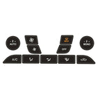 For 1999-2005 Ford Focus Air Conditioning Button Switch Repair Sticker