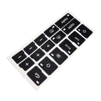 2sets For Audi A4/B6/B7 2000-2004 Car Air Conditioning Button Panel Sticker, For Audi A4/B6/B7 2000-2004