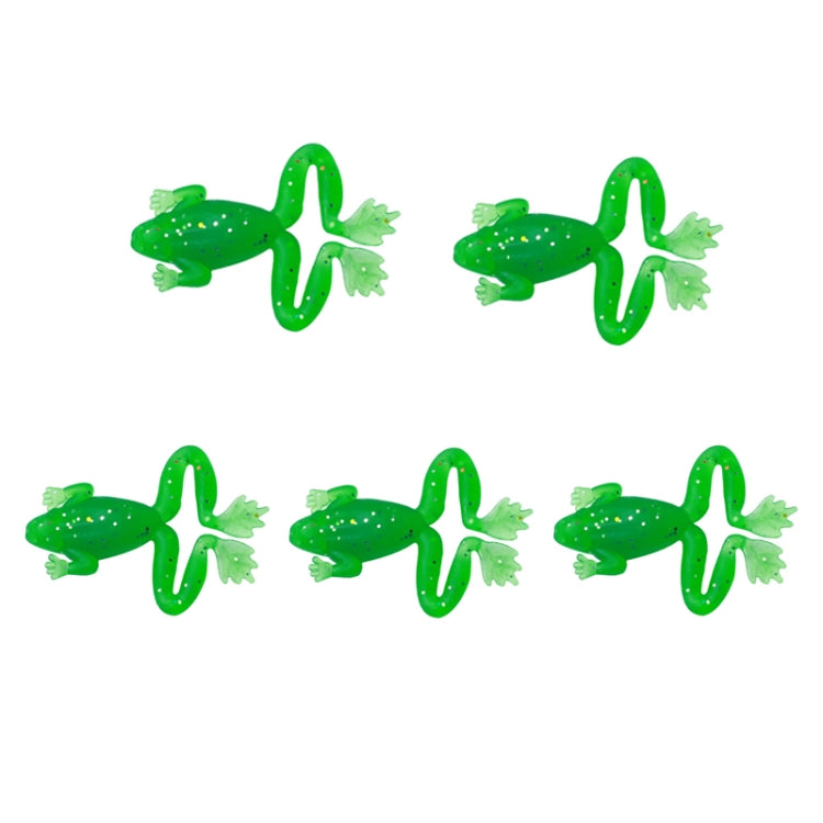 5pcs /Pack HENGJIA SO193 Thunderfrog Soft Bait Lua Fishing Dummy Lures, 5.5cm 2.7g