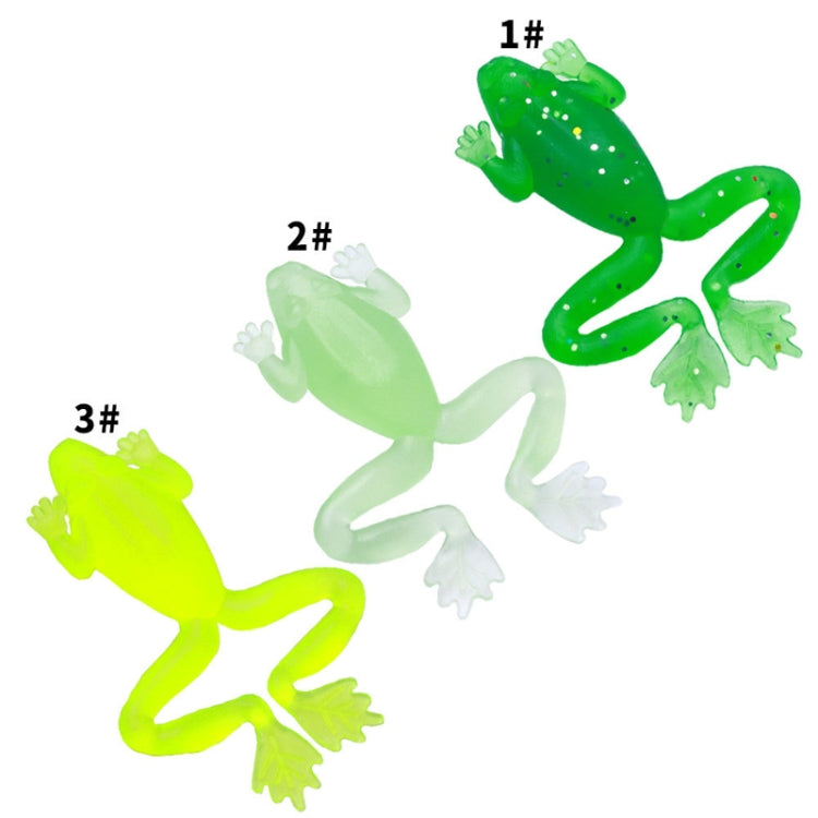 5pcs /Pack HENGJIA SO193 Thunderfrog Soft Bait Lua Fishing Dummy Lures, 5.5cm 2.7g