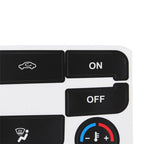 2pcs For Ford S-Max/MONDEO Car Air Conditioning Button Repair Sticker