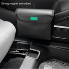 Car Folding Trash Can Multifunctional Seatback Hanging Storage Box