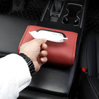 Auto Armrest Tissue Box Car Seat Back Hanging Napkin Pack Cover