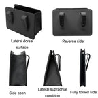 Car Folding Trash Can Multifunctional Seatback Hanging Storage Box