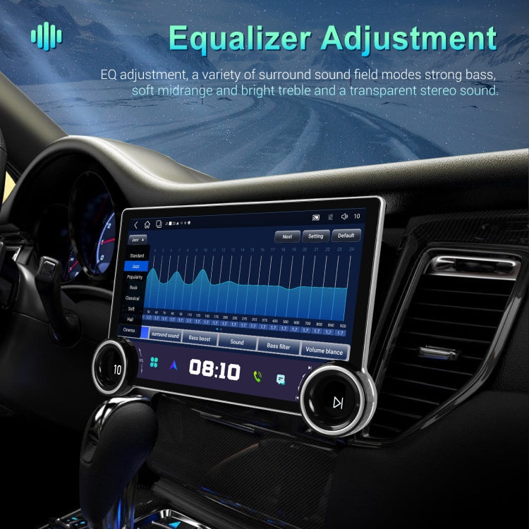 11.8 Inch 4+64G Dual Knob Player Android Large Screen Navigation Wireless CarPlay Reversing Image, 11.8 Inch Dual Knob