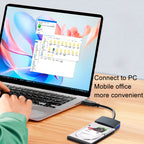 SATA To USB3.0 Easy Drive Cable 2.5 Inch SSD Solid State Drive Universal Connection Cable Converter Reader, SATA To USB3.0
