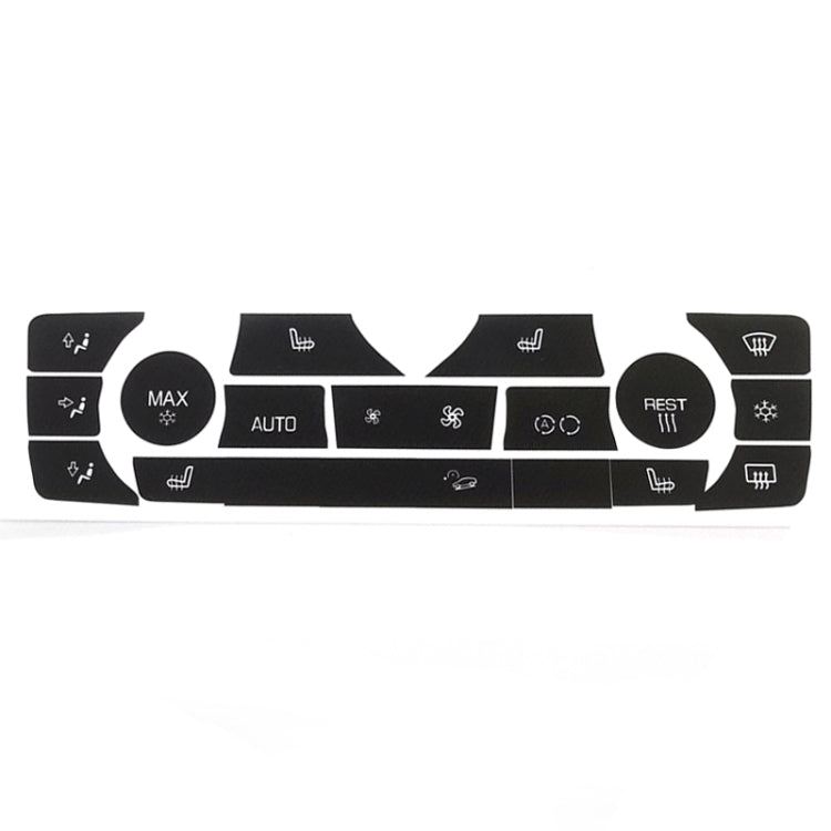 For BMW E90/E91/E92/330I 2006-2011 Air Conditioning Panel Button Repair Sticker, For BMW E90/E91/E92/330I 2006-2011