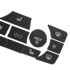 For BMW E90/E91/E92/330I 2006-2011 Air Conditioning Panel Button Repair Sticker, For BMW E90/E91/E92/330I 2006-2011