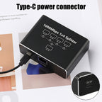 Gigabit Network Splitter Network Sharer RJ45 Network Cable Splitter, 1 To 3, 1 To 4