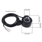 Universal Electrical Scooter Throttle Thumb Accelerator Hall Sensor Acceleration Thumb Dial, Throttle Thumb Accelerator