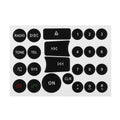 For Mercedes Benz C/E/GLK/W 2007-2014 Radio Button Repair Sticker