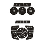 For Citroen C4L 2014-2018 Air Conditioning Door Lock Button Repair Sticker
