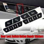 For Mercedes Benz W204/C300 2007-2014 Inner Door Switch Button Repair Sticker