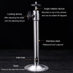 Hanging Stainless Steel Camera Bracket 360 Degree Adjustable Universal Surveillance Mounting Holder, 3