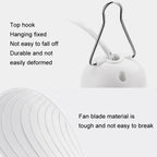 USB Home Dormitory Mute High Wind Power Mini Fan Six Blade Small Ceiling Fan, Single Fan, Fan+Remote Control Speed Control Cord