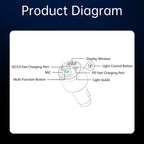 48W Car Bluetooth MP3 Player with Fast Charging, BC89