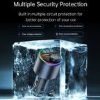48W Car Bluetooth MP3 Player with Fast Charging, BC89