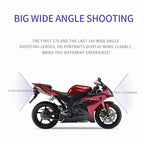 3 inch Motorcycle High-definition Dual-lens Driving Recorder, SE300