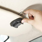 2 In 1 Car Glasses Holder Air Outlet Sun Visor Bill Holder