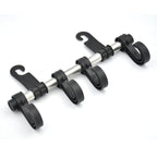 30cm Stainless Steel Extended Car Seat Back Hook Car Clothes Hanger