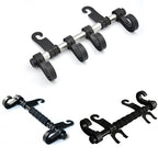 30cm Stainless Steel Extended Car Seat Back Hook Car Clothes Hanger