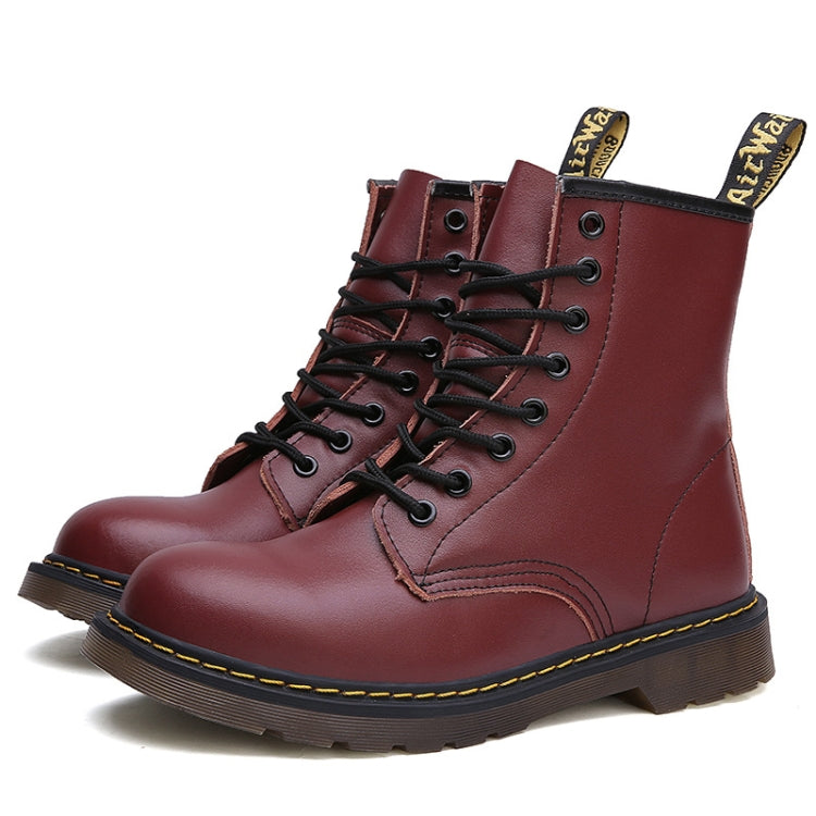 8 Holes Couple Martin Boots Outdoor Casual Workwear Short Boots, 36, 37, 38, 39, 40, 41, 42