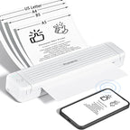 Phomemo P831 Bluetooth Portable Thermal Transfer Printer Support A4 / Letter / A5 / B5 Plain Paper Printing, Black, Pink, Blue, White, Green