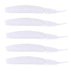 5pcs /Pack HENGJIA SO109 Spaghetti Worm Soft Bait Spiral Fishing Dummy Lures, 10cm 7g