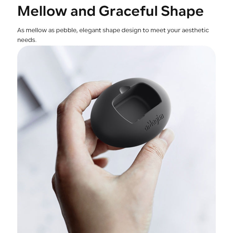 For Insta360 X4 aMagisn Silicone Base Vehicle Mounted Fixed Non-slip Holder, With Double Dided Glue, Without Double Sided Glue