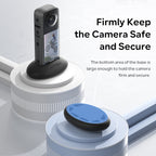 For Insta360 X4 aMagisn Silicone Base Vehicle Mounted Fixed Non-slip Holder, With Double Dided Glue, Without Double Sided Glue