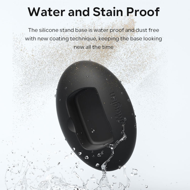 For Insta360 X4 aMagisn Silicone Base Vehicle Mounted Fixed Non-slip Holder, With Double Dided Glue, Without Double Sided Glue