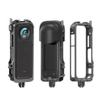 For Insta360 X4 AMagisn Metal Protective Housing Frame 2 Claws Rabbit Cage, 2 Claws Version