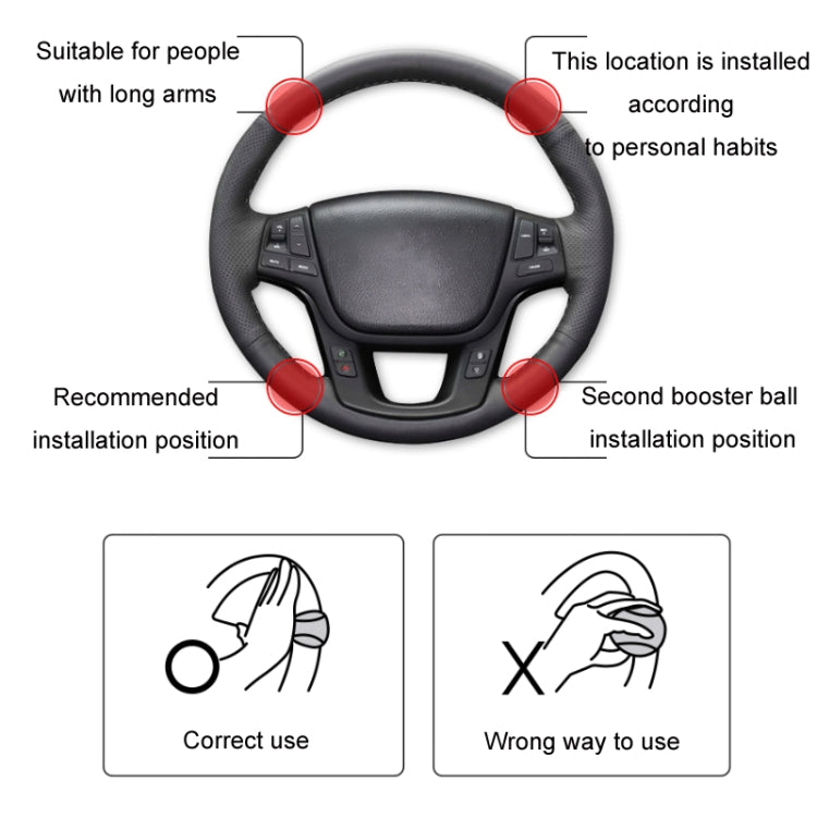 Automobile Multifunctional Bearing Steering Wheel Power Ball