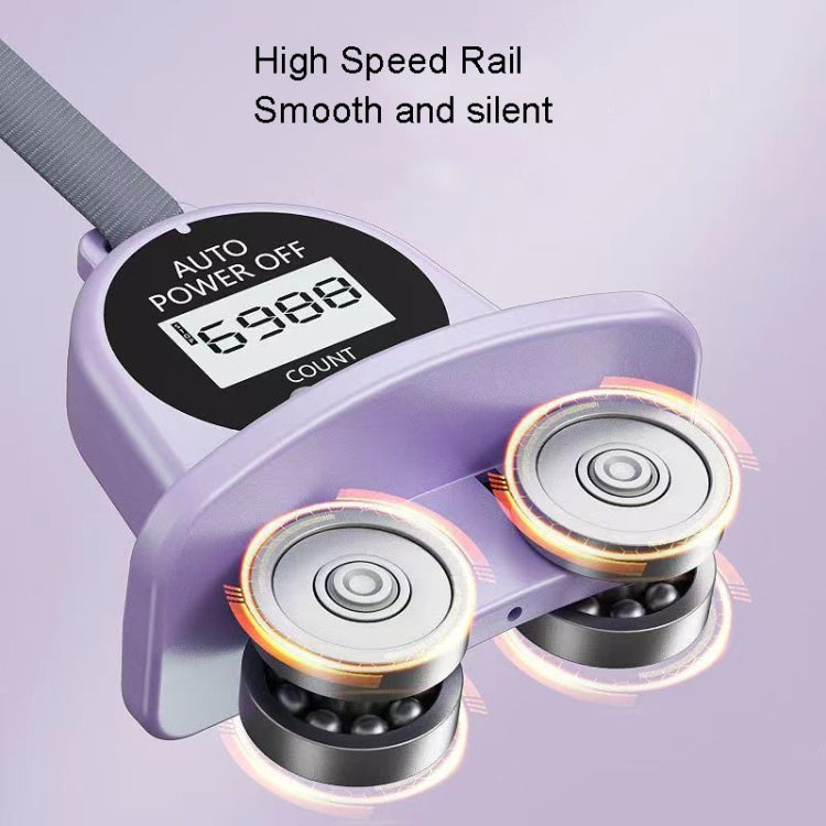 Intelligent Detachable Digital Display Counting Fitness Circle, 65-80cm Purple, 65-90cm Purple, 65-110cm Purple, 65-80cm White, 65-90cm White, 65-110cm White, 65-80cm Green, 65-90cm Green, 65-110cm Green