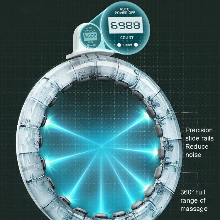 Intelligent Detachable Digital Display Counting Fitness Circle, 65-80cm Purple, 65-90cm Purple, 65-110cm Purple, 65-80cm White, 65-90cm White, 65-110cm White, 65-80cm Green, 65-90cm Green, 65-110cm Green