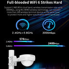 COMFAST WA933 Wi-Fi6  3000Mbps Outdoor Access Point Dual Band Waterproof Wireless Router Support VLAN, WA933 UK, WA933 EU, WA933 US