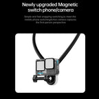 Magnetic Hanging Neck Holder For Mobile Phones/Action Cameras