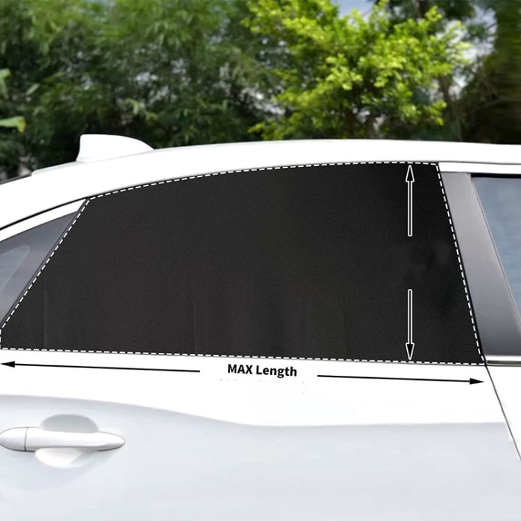 Car Sun Protection Anti-mosquito Window Zipper Sunshade, Front Window (Main+Auxiliary), Rear Window (Left+Right)